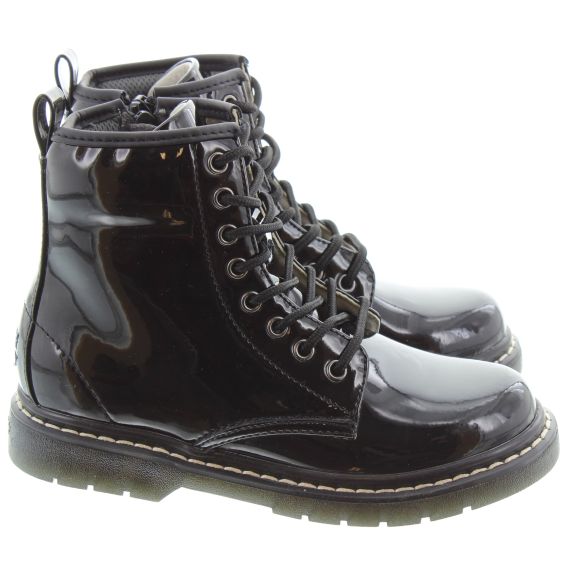 LELLI KELLY Kids LK7500 Sofia Boot in Black Patent