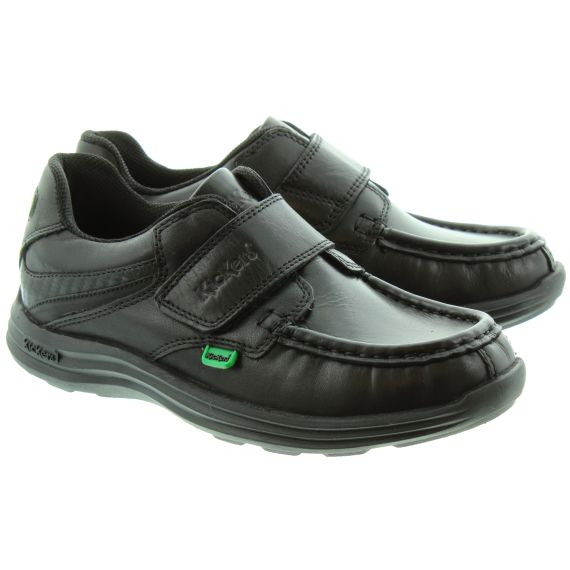 Boys Velcro School Shoes