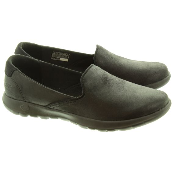 SKECHERS Ladies 15414 Slip On Shoes In Black