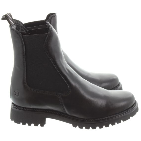 TAMARIS Ladies 25427 Chelsea Boots in Black