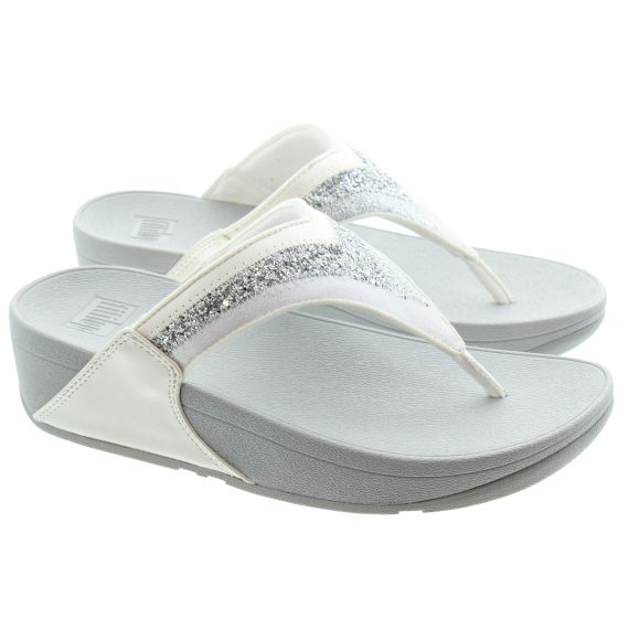 FITFLOP Ladies Lulu Ombre Toe Post in White