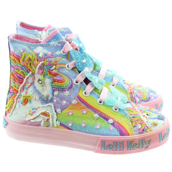 LELLI KELLY Kids LK9090 Unicorn Boots In Multicoloured