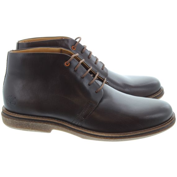 TIMBERLAND Mens City Groove Chukka in Dark Brown