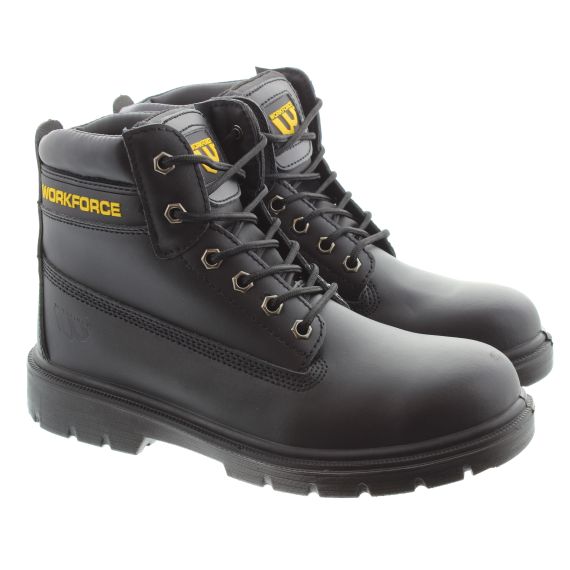 JAKE Mens Workforce Safety Boots In Black