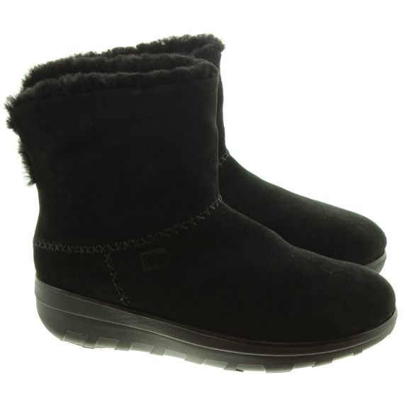 FITFLOP Ladies Mukluk Shorty 3 Boots In Black