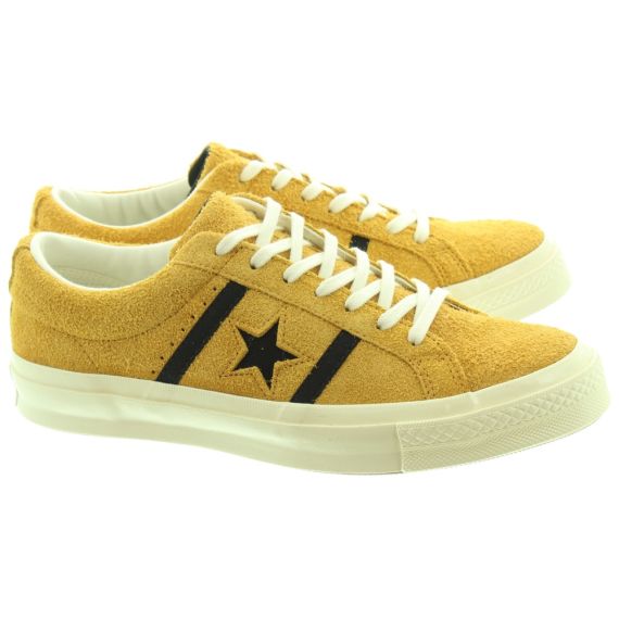 CONVERSE One Star Lace Shoes In Mustard