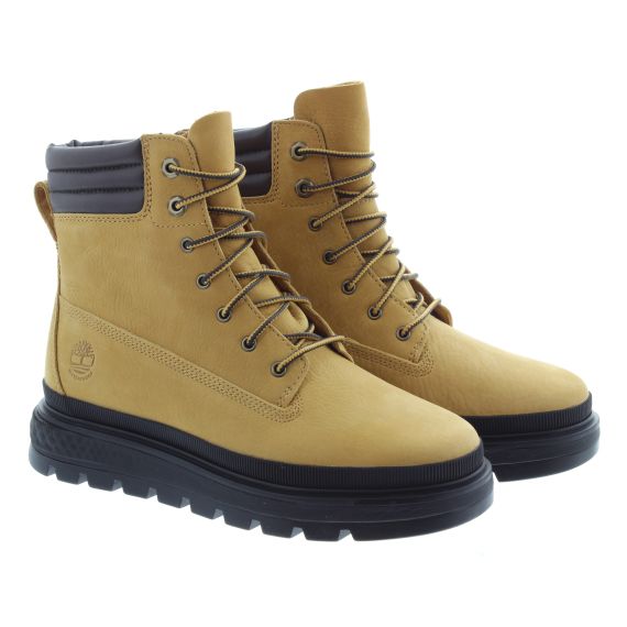 TIMBERLAND Ladies Ray City 6 Inch Boots In Wheat