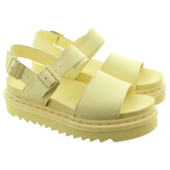 DR MARTENS Ladies Voss Mono Sandal In Cream