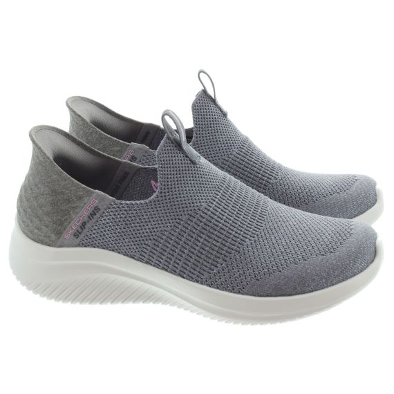 SKECHERS Ladies 149709 Slip Ins In Grey 