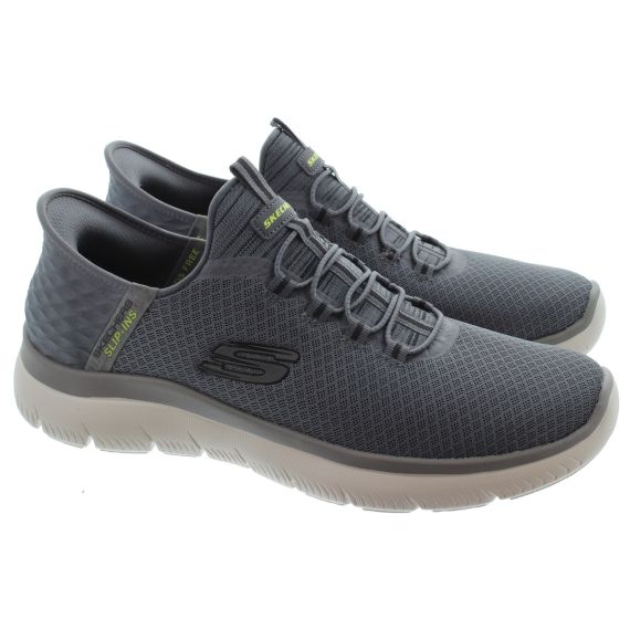 SKECHERS Mens Slip-ins 232457 Ultra Flex 3.0 - Right Away Trainers In Charcoal