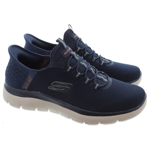 SKECHERS Mens Slip-ins 232457 Ultra Flex 3.0 - Right Away Trainers In Navy