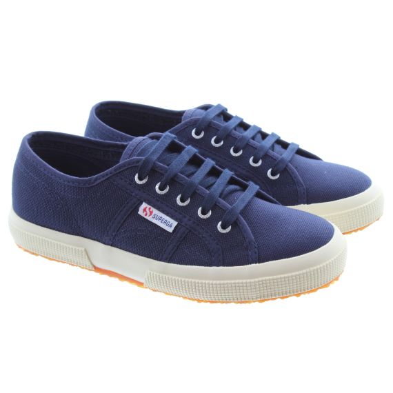 SUPERGA Kids 2750 Junior Cotu Classic Trainers In Navy