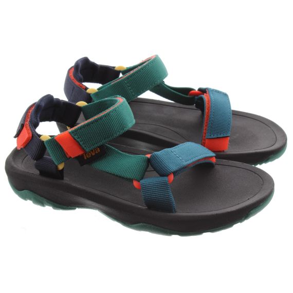 TEVA Kids Hurricane XLT2 Sandals In Blue Multi