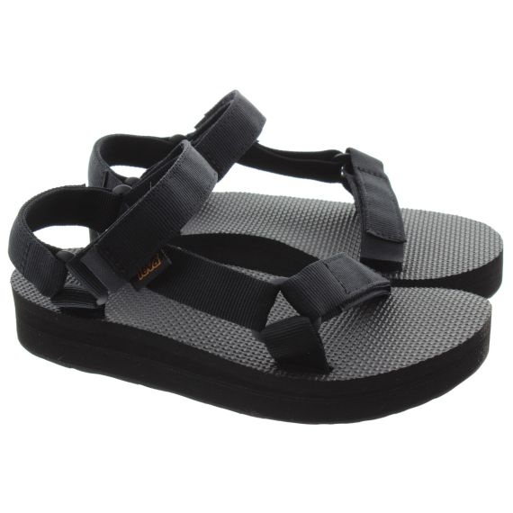 TEVA Adults Midform Universal Sandals In Black 