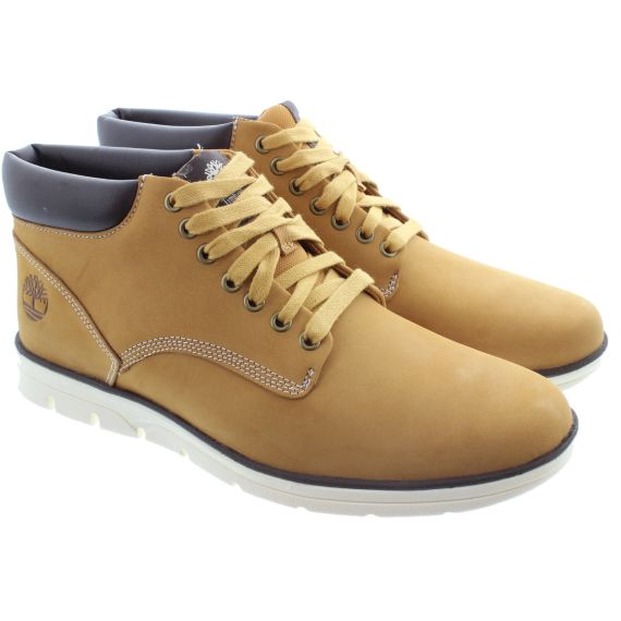 TIMBERLAND Mens Bradstreet Lace Boot In Wheat 