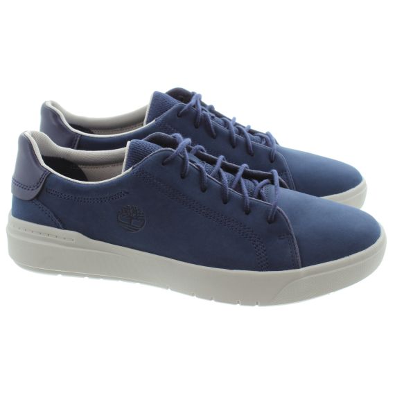 TIMBERLAND Mens Seneca Bay Lace Trainers In Iris 