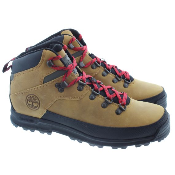 TIMBERLAND Mens World Hiker Mid Boots In Wheat 