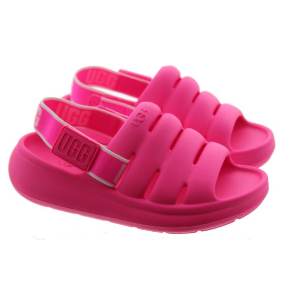 UGG Kids Sport Yeah Slide In Pink 