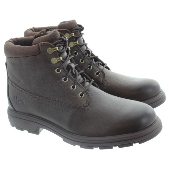 UGG Mens Biltmore Mid Lace Boots In Grizzly 