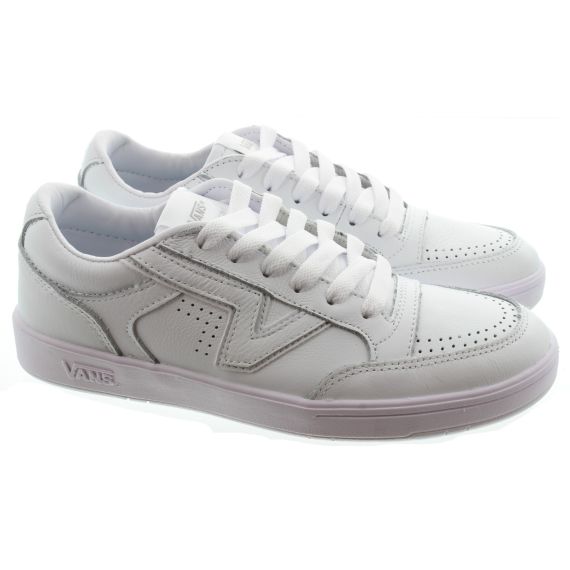 VANS Adults Lowland ComfyCush Trainers In White 