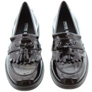 Geox Fille J Agata D Mocassins Cuir Respirants - Style College Élégant