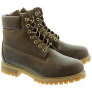 靴 TIMBERLAND CLASSIC 6 IN WATERPROOF BOOT Timberland Leather 27097 6 Inch Classic Lace Ankle boots in Brown