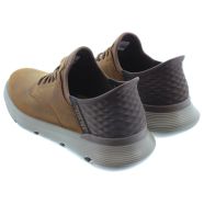 Mens 205046 Garza Gervin Slip Ins Trainers In Brown display picture 1