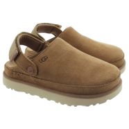 Ladies Goldenstar Clogs In Chesnut