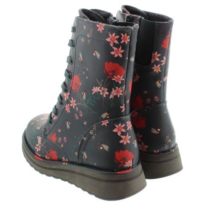 Floral Heavenly Feet Ladies Shoes Ladies Martina Lace Calf Boots