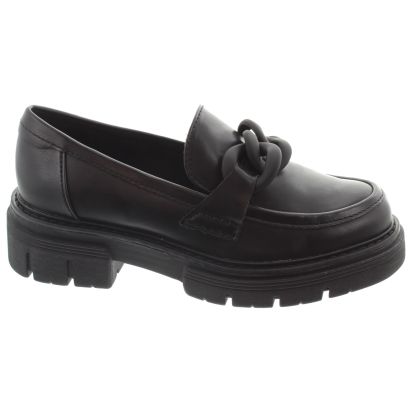Ladies 24705 Chain Loafers In Black