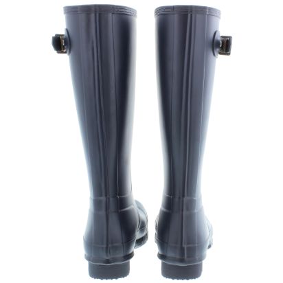 Hunter Mens Original Tall Wellingtons in Navy in Navy