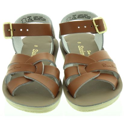 Salt-Water Kids Swimmer Sandals In in Tan