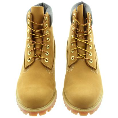 Timberland Leather 10061 Lace Ankle Boots in Natural in Natural