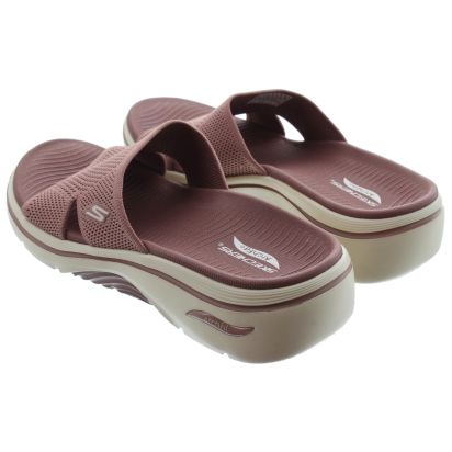 Ladies 140865 Arch Fit Mules In Brown