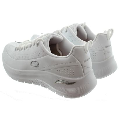 Ladies 150061 Arch Fit Star Bound In White/ Silver