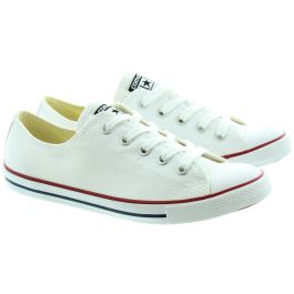 converse all star dainty ox white