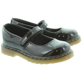 doc martin girls school shoes