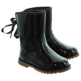 black patent leather ugg boots