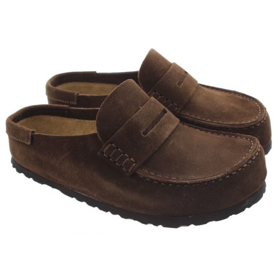 BIRKENSTOCK Adults Naples Wrapped Mules In Carafe