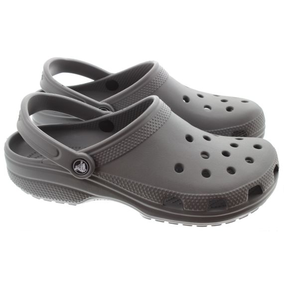 CROCS Adults Classic Clogs In Slate Grey