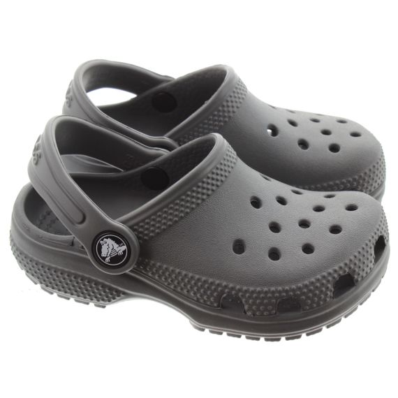 CROCS Kids Classic Clogs In Slate Grey