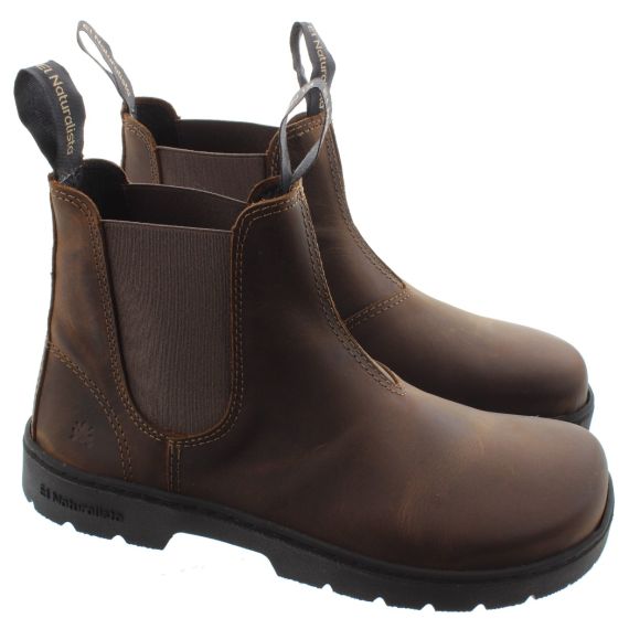 EL_NATURALISTA Adults N5262 Nomada Cheslea Boots In Terra Brown