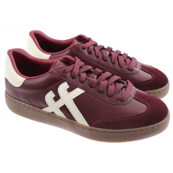 FITFLOP Ladies The Dash T-Toe Trainers In Merlot