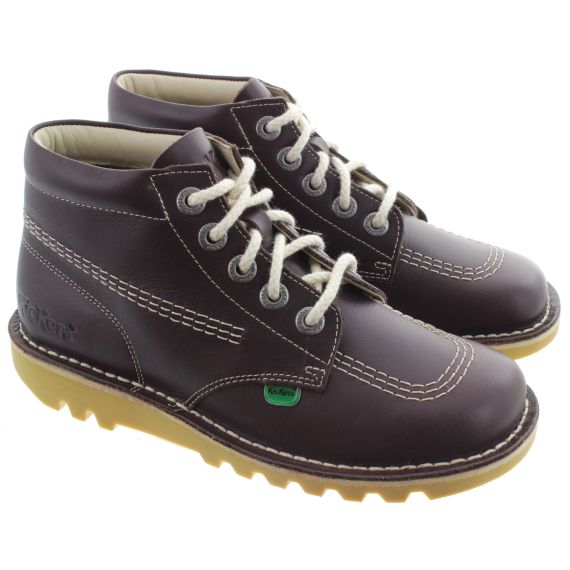 KICKERS Adults Kick Hi Boots In Brown