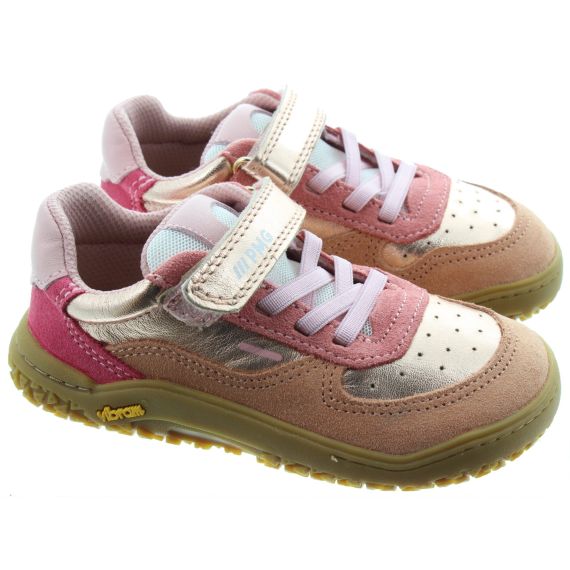 PRIMIGI Kids Grander Barefoot Trainers In Pink