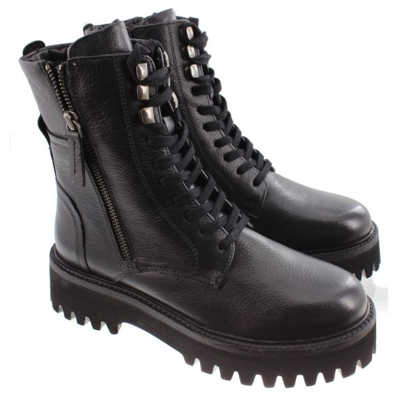 RAVEL Ladies Mires Lace Ankle Boots In Black