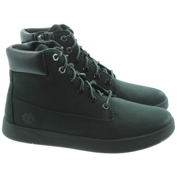 TIMBERLAND Kids Davis 6 Inch Boots In Black