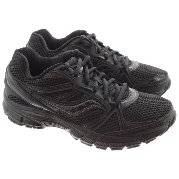 SAUCONY Adults Grid Legacy Trainers In Black 