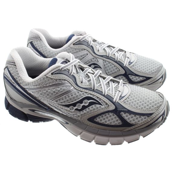 SAUCONY Adults Progrid Guide 7 Sneakers In Onyx/ Navy