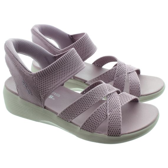 SKECHERS Ladies 163524 Slip Ins Arya - Cooling Off Sandals In Lavender